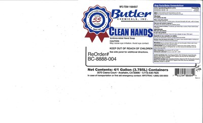 Image Description (Butler Clean Hands)